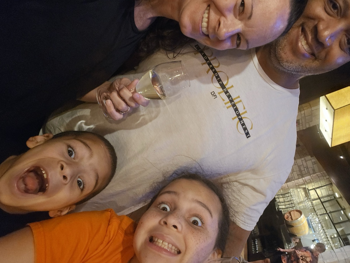 Family fun at the winery
